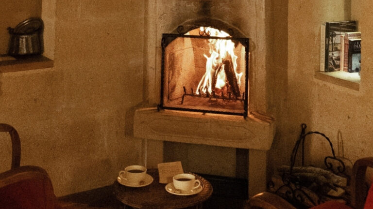 cappadocia suite with fireplace