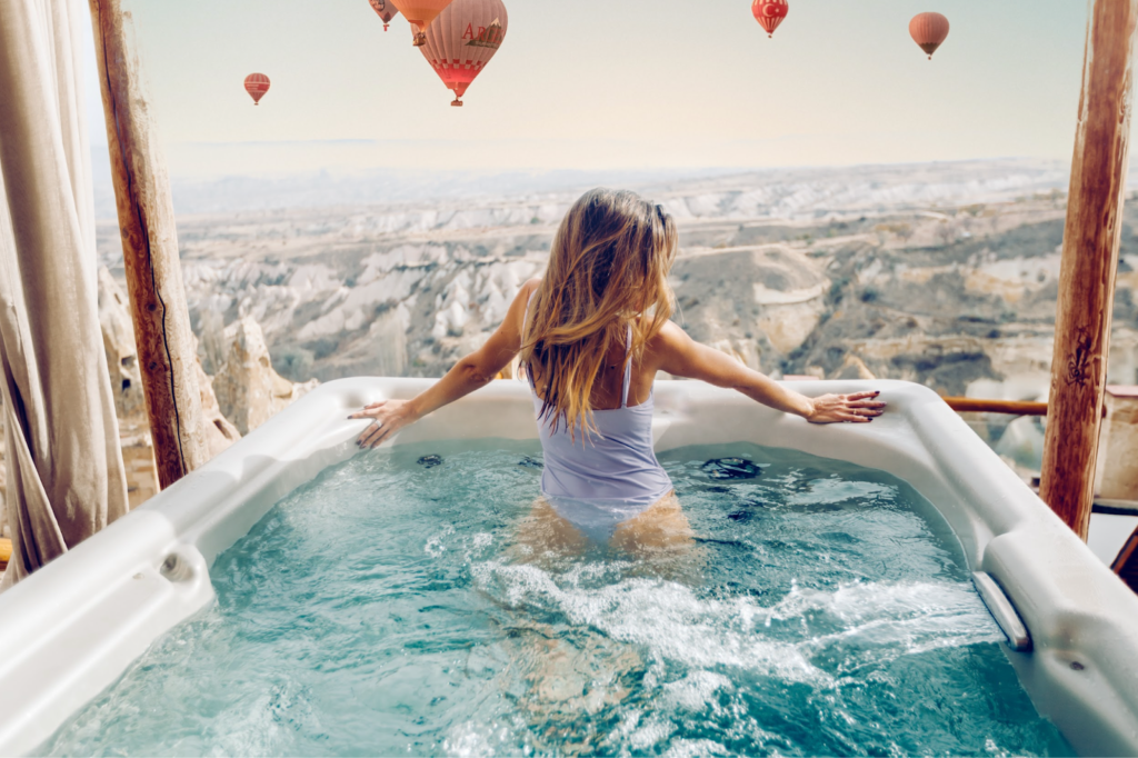 royal queen suite with outdoor jacuzzi