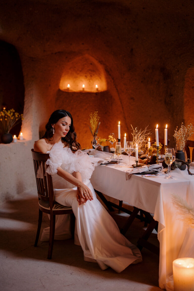 cappadocia wedding by candlelight