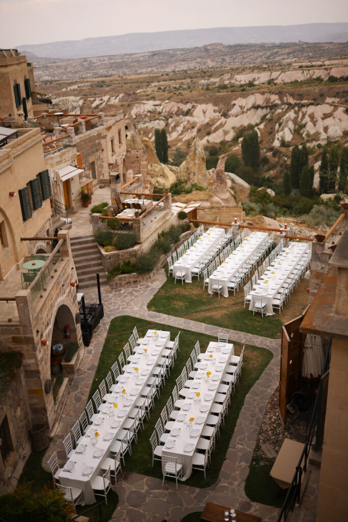 cappadocia wedding at sunset