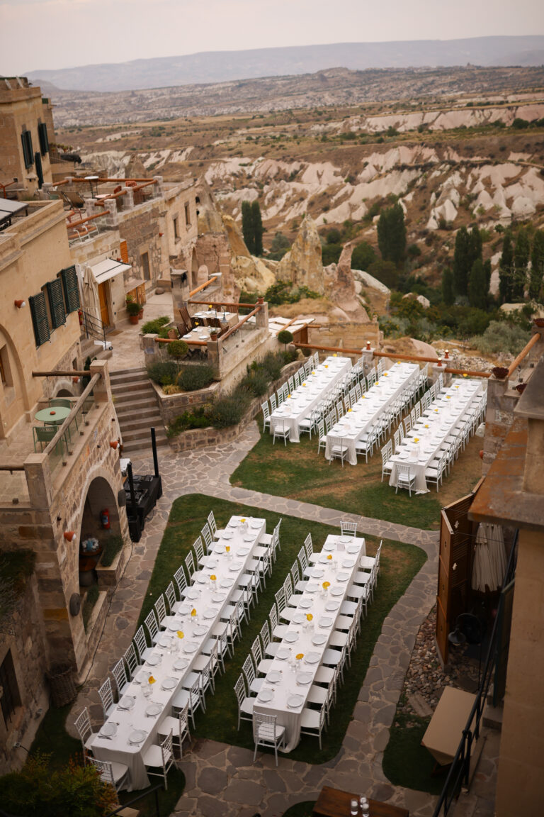 cappadocia wedding at sunset