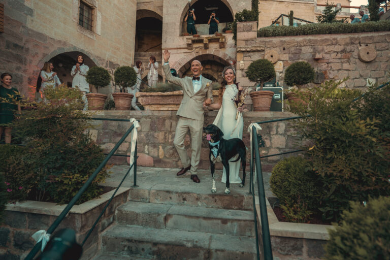 cappadocia wedding bride and groom